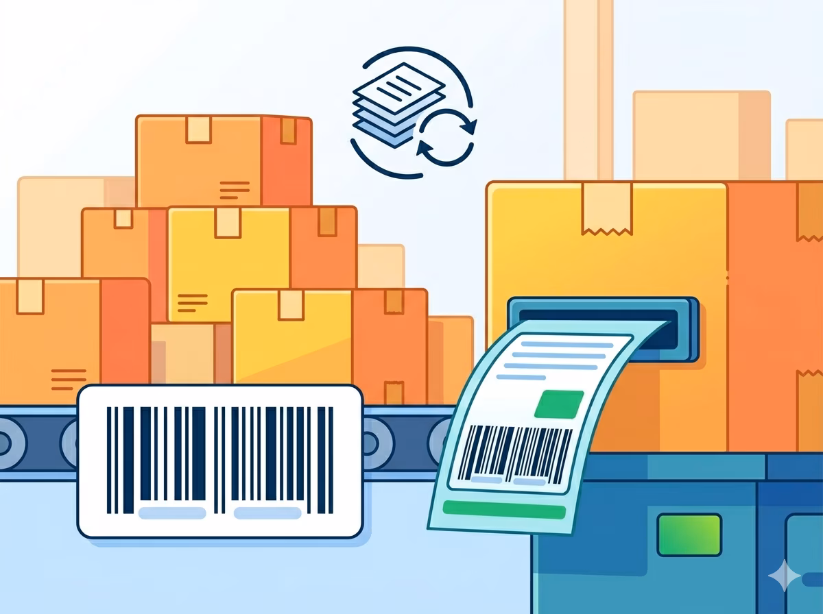 Code 128 & Bulk Barcode Generator