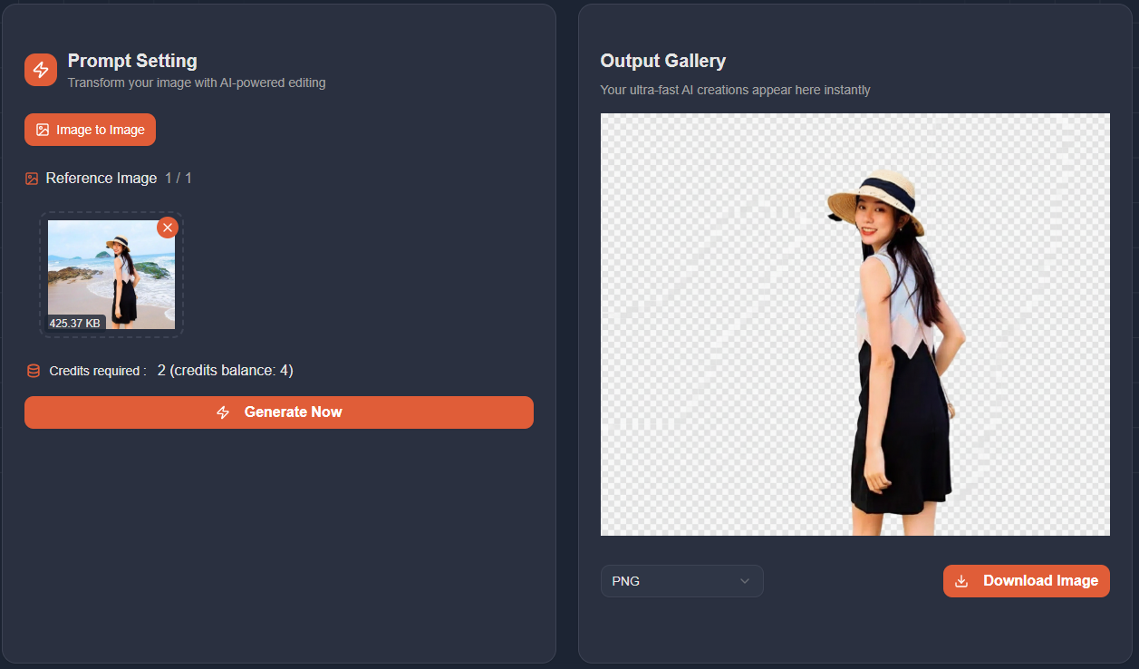 Eliminación de Fondo con IA