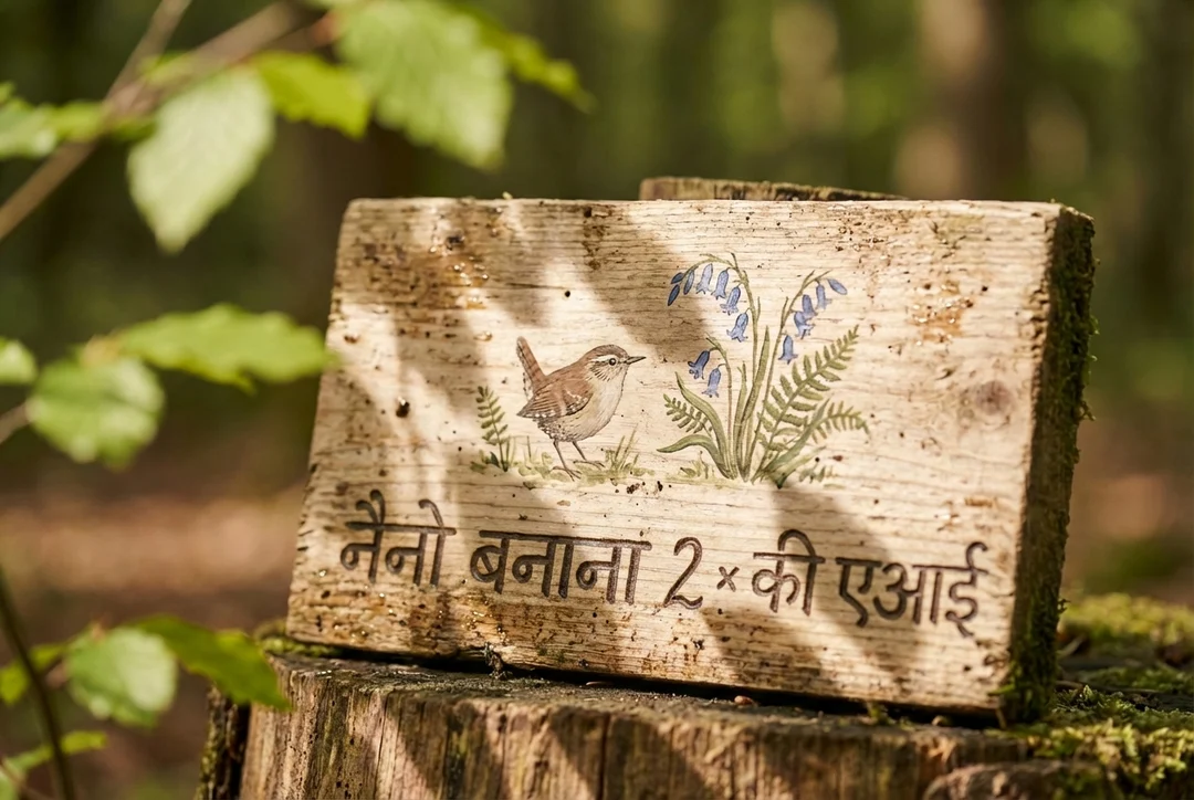 Nano Banana 2 clear in-image text rendering example