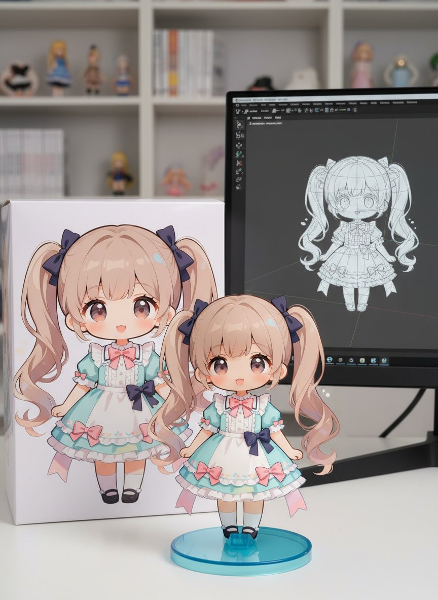 Scatola di confezione giocattolo stile BANDAI